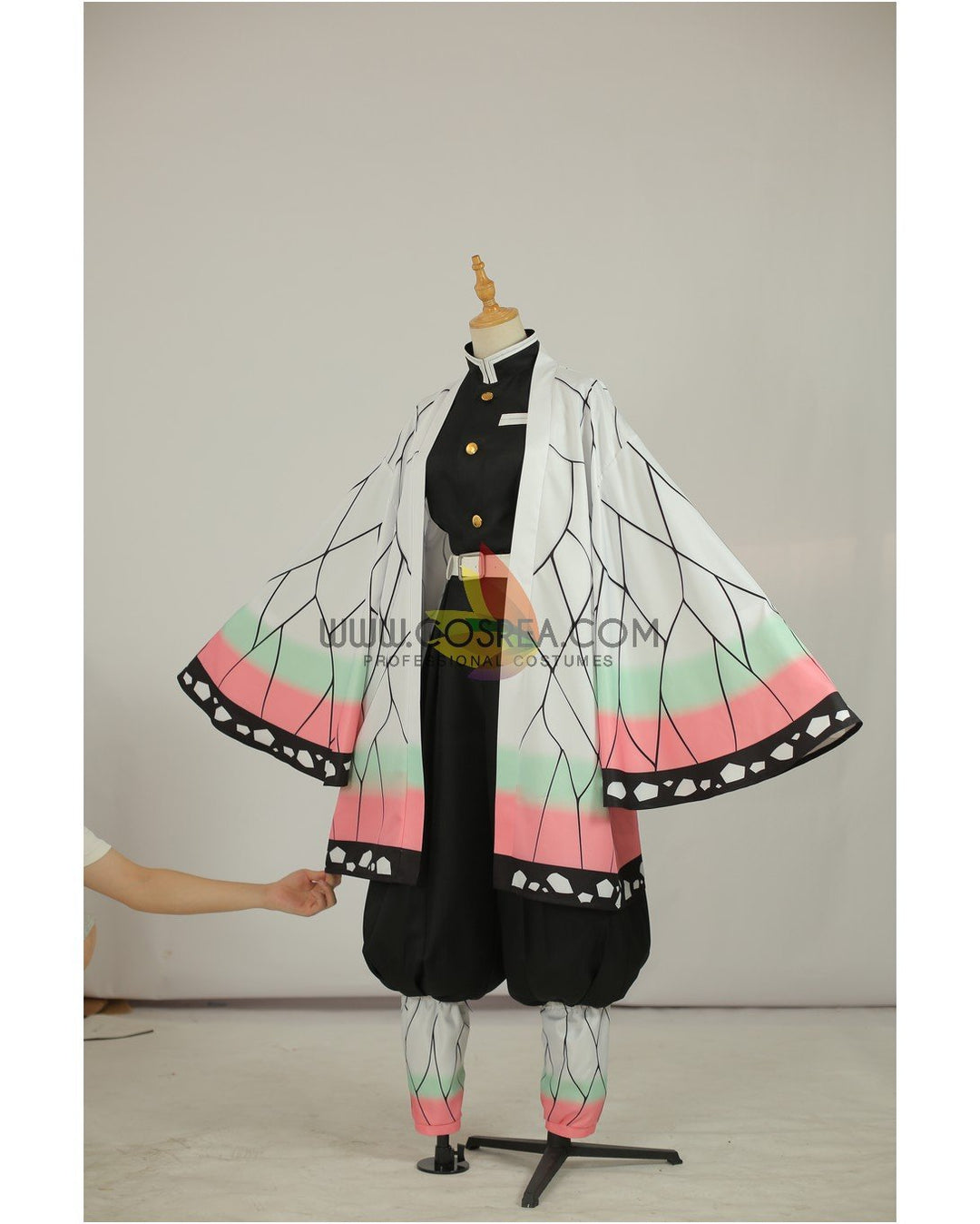 Demon Slayer Shinobu Kocho Insect Hashira Cosplay Costume - Cosrea Cosplay