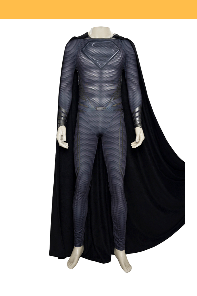 Superman: The Man of Steel Costume High Quality Silicone Silk Screen Suit  Cos