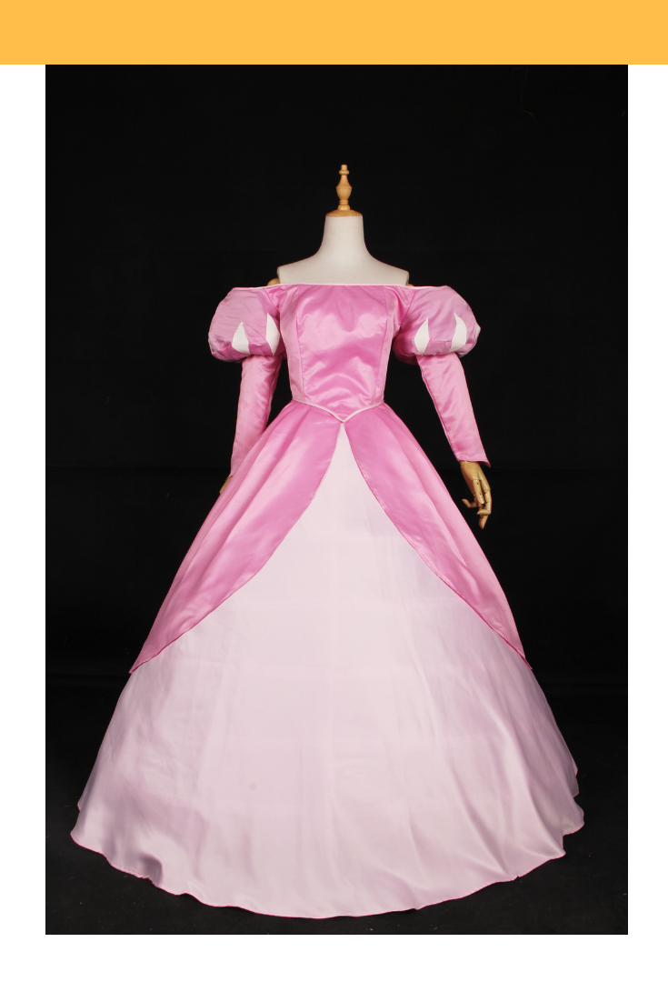 little mermaid pink dress costume