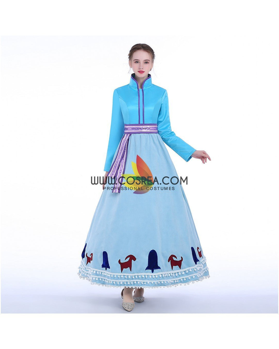 Olaf's frozen adventure anna dress best sale