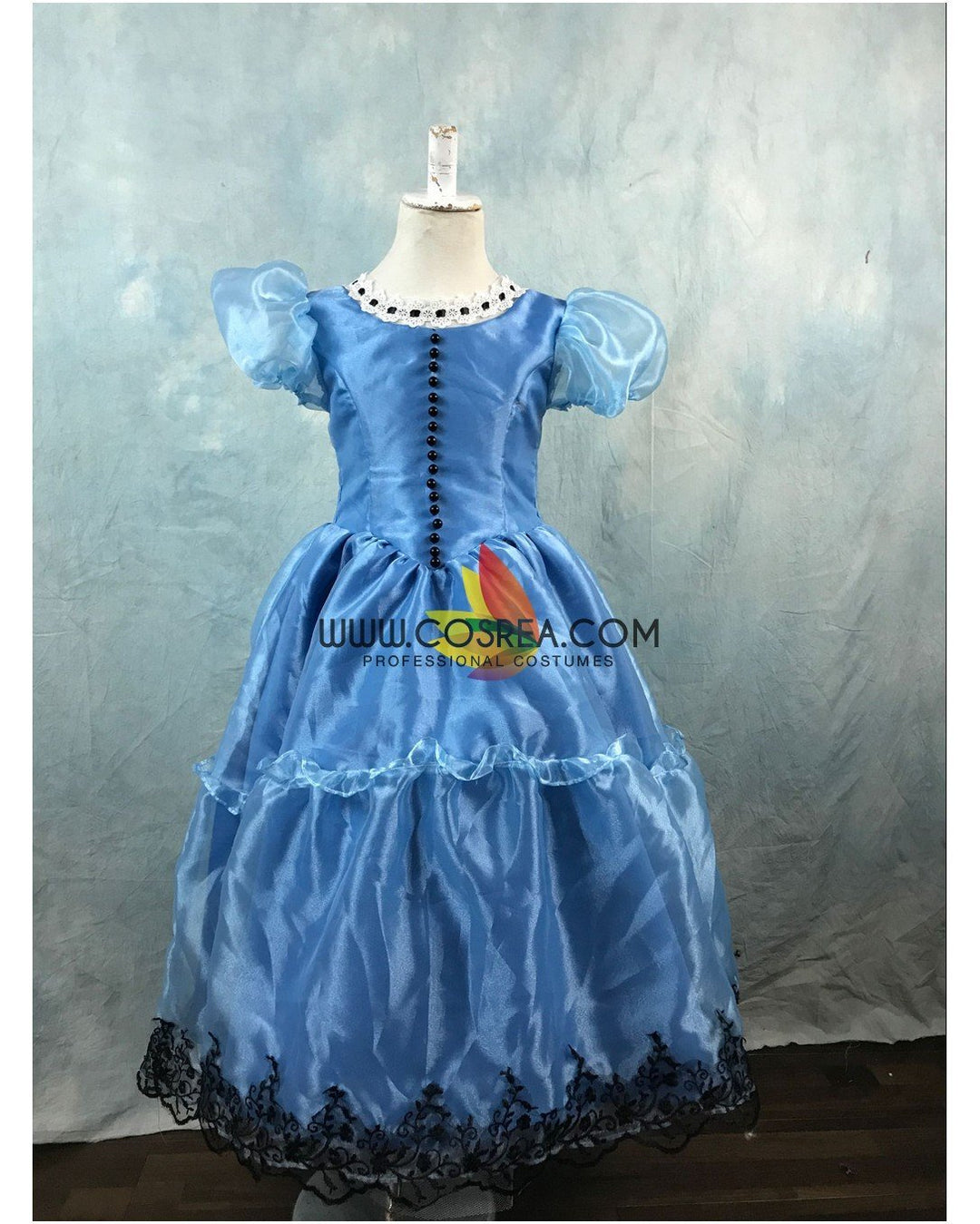 Alice In The Wonderland Girls Size Cosplay Costume - Cosrea Cosplay