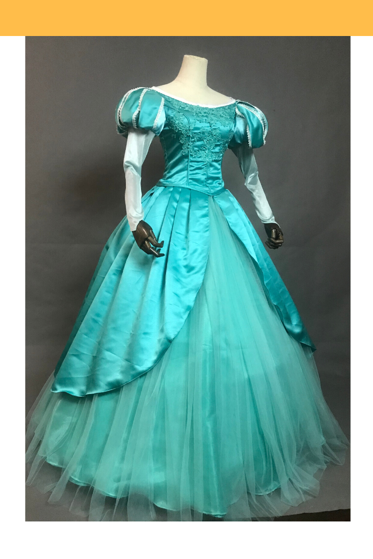 2023 The Little Mermaid Princess Ariel Cosplay Costume Ariel Blue Dres –  ACcosplay