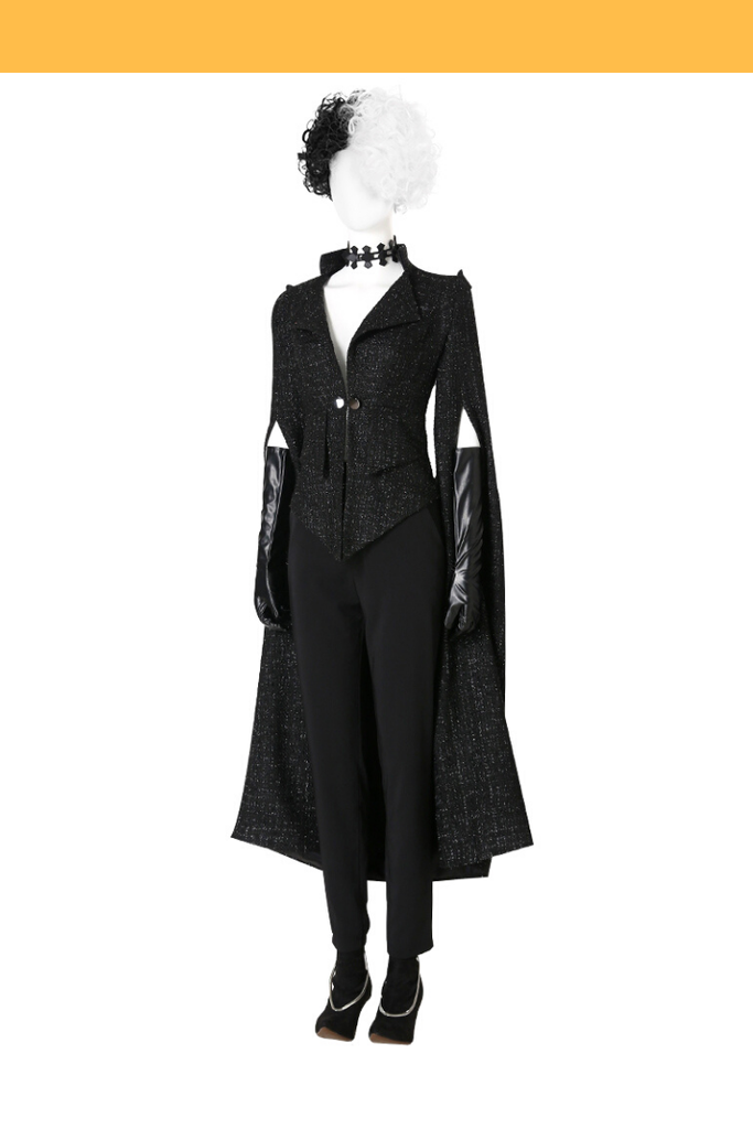 Cruella 2021 Live Action Movie Flame Dress Cosplay Costume - Cosrea Cosplay