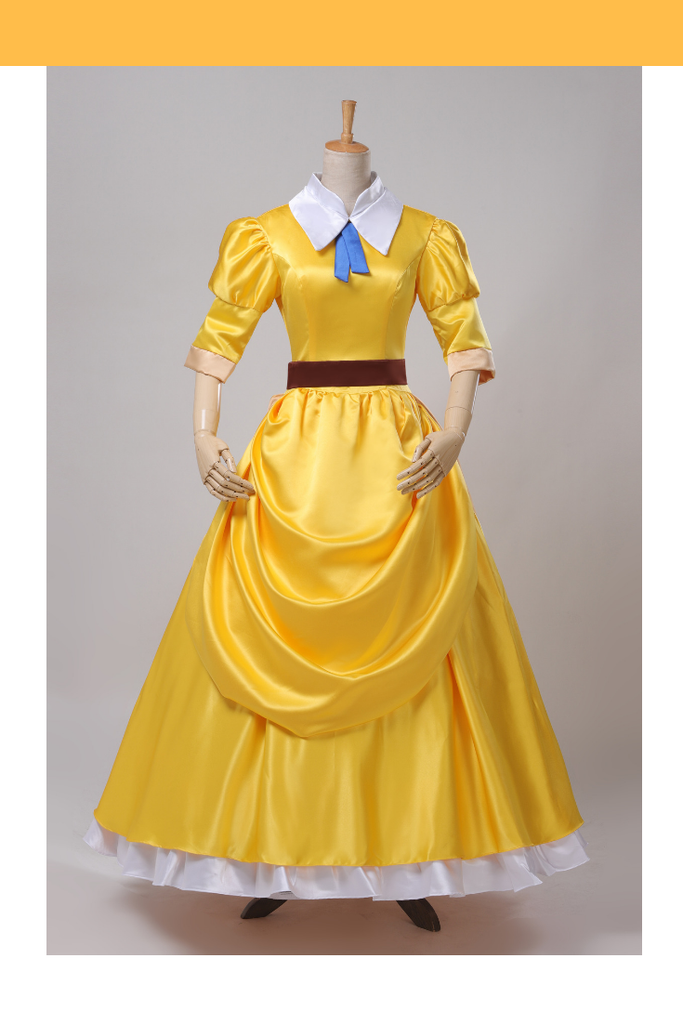 Tarzan Jane Porter Satin Cosplay Costume Cosrea Cosplay