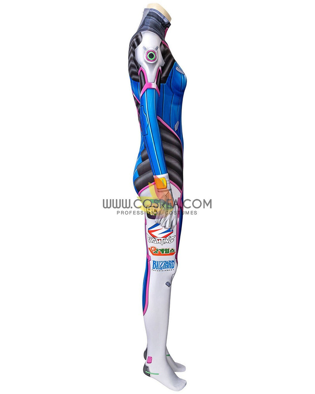 Overwatch DVA Digital Printed Cosplay Costume - Cosrea Cosplay