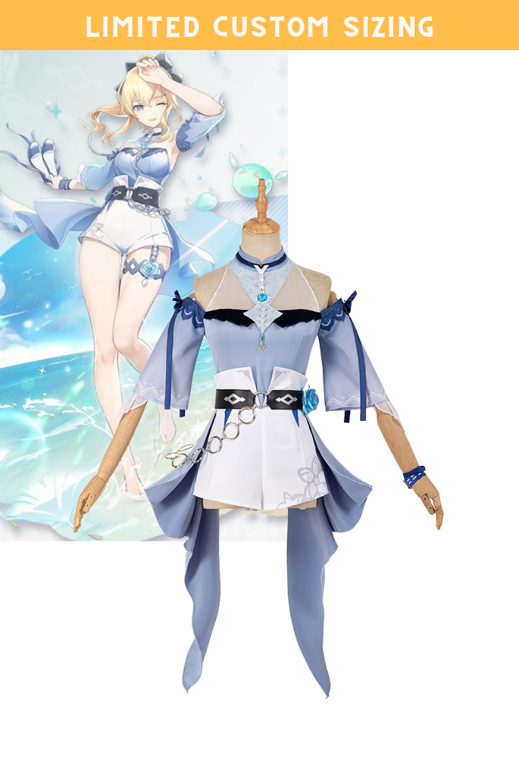 Genshin Impact Jean Sea Breeze Dandelion Summer Outfit Limited Custom  Sizing Cosplay Costume