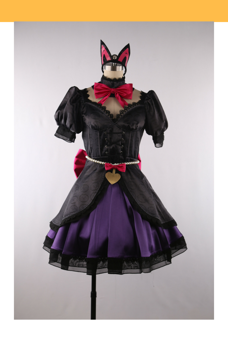 Overwatch DVA Black Cat Lolita Cosplay Costume - Cosrea Cosplay