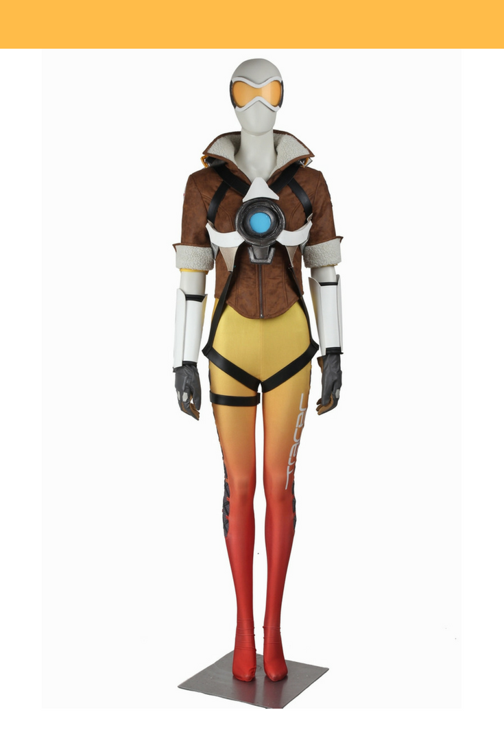 Overwatch Tracer Classic Cosplay Costume