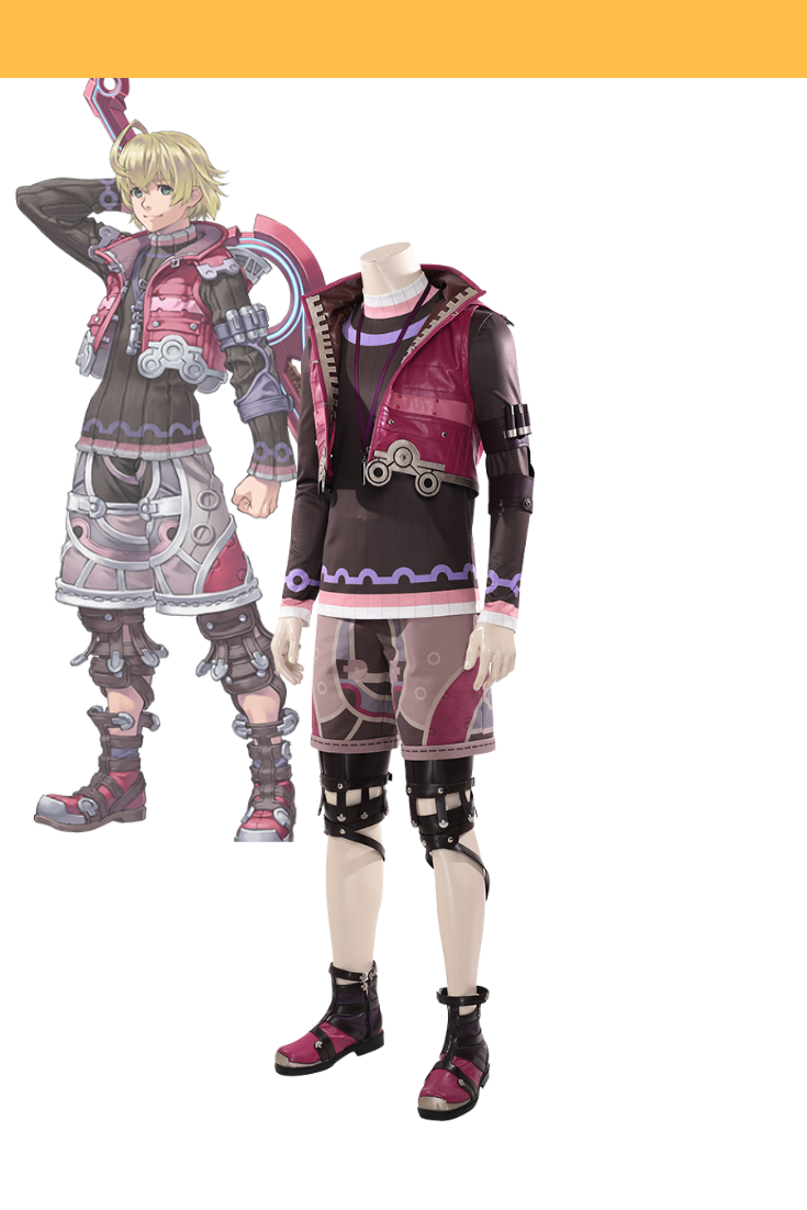 Xenoblade Shulk Cosplay Costume - Cosrea Cosplay