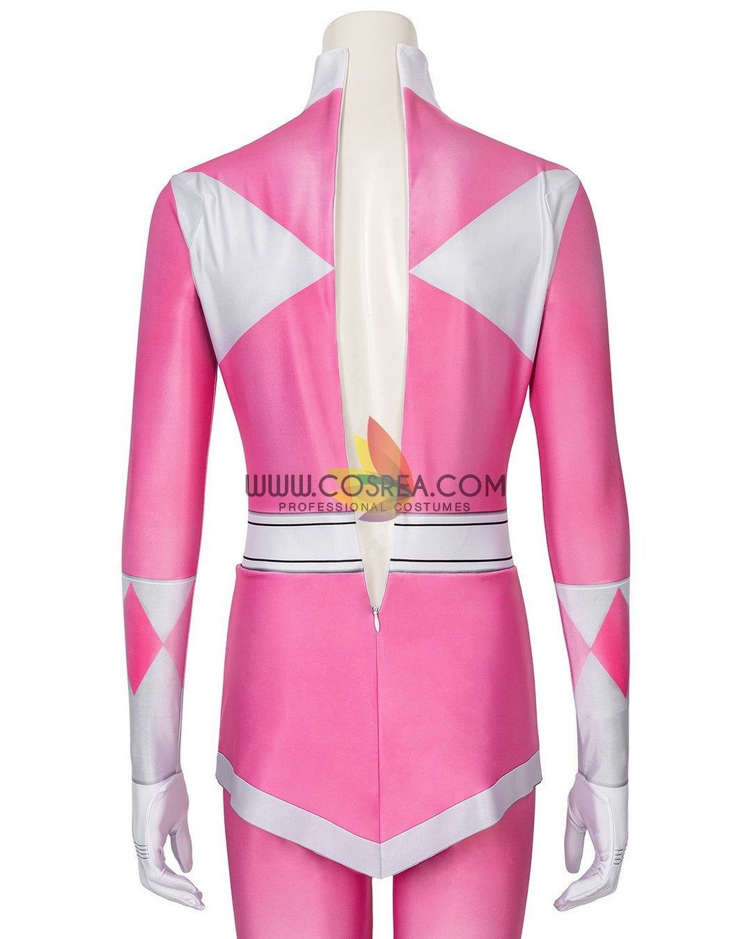 Mighty Morphin Power Rangers Pink Ranger Digital Printed Cosplay Costume -  Cosrea Cosplay