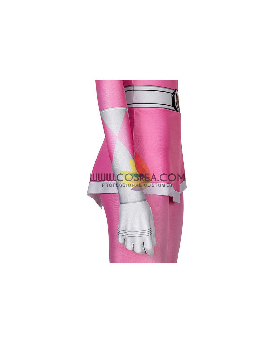 Mighty Morphin Power Rangers Pink Ranger Digital Printed Cosplay Costume -  Cosrea Cosplay