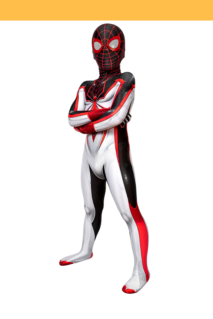 PS5 Spider-Man: Miles Morales Costume Miles Morales Suit Kids