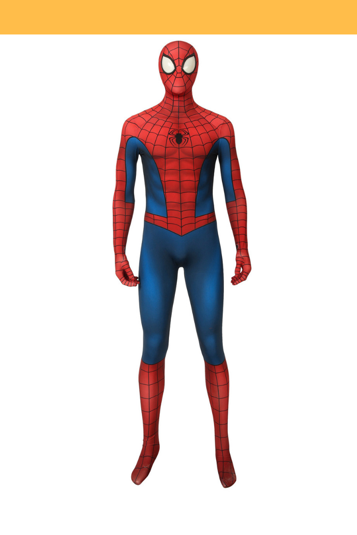 Spiderman Classic Digital Printed Cosplay Costume Cosrea Cosplay