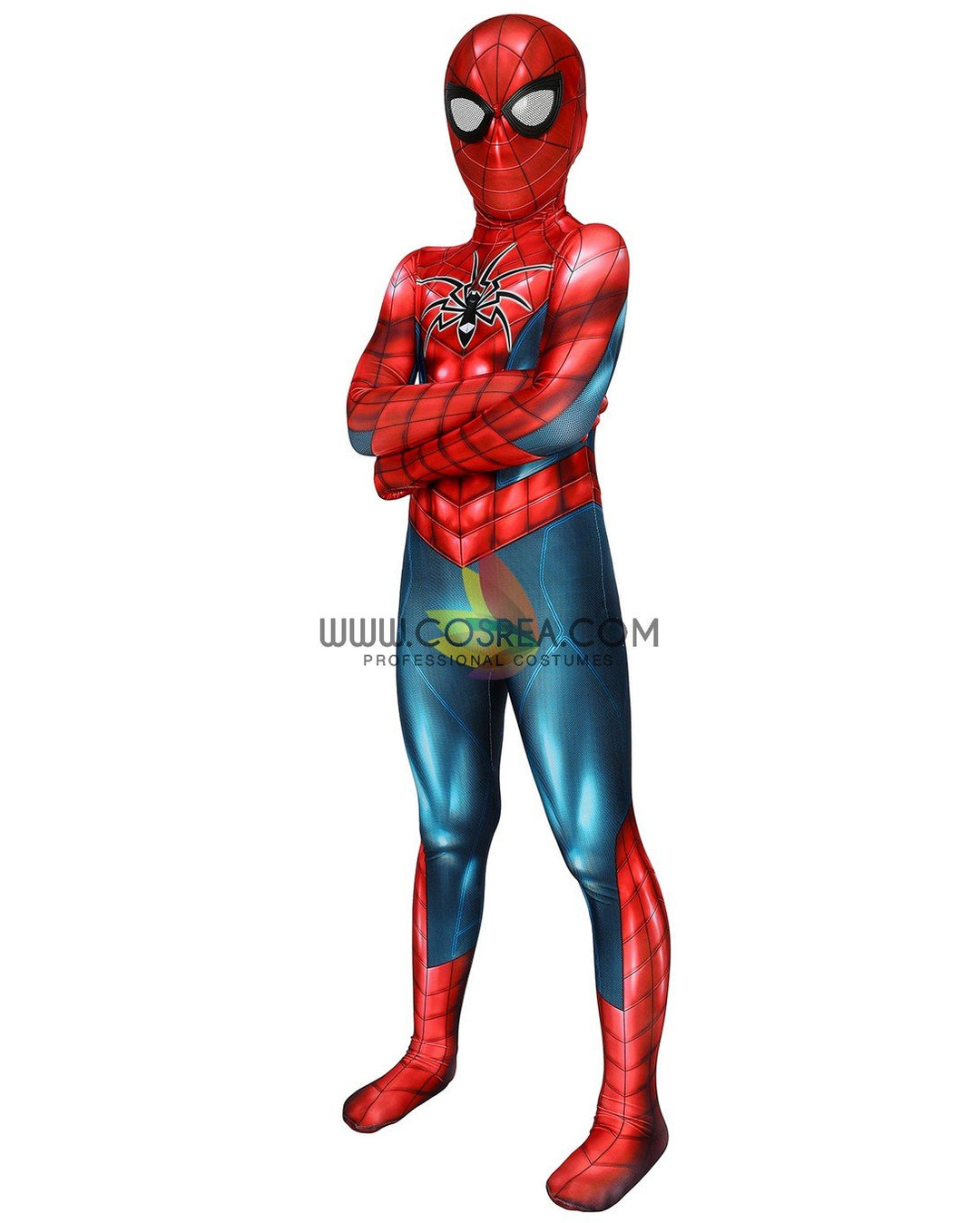 Spiderman MKIV Kids Size Digital Printed Cosplay Costume - Cosrea Cosplay