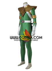 Cosrea P-T Power Rangers Kyoryu Sentai Green Ranger Cosplay Costume