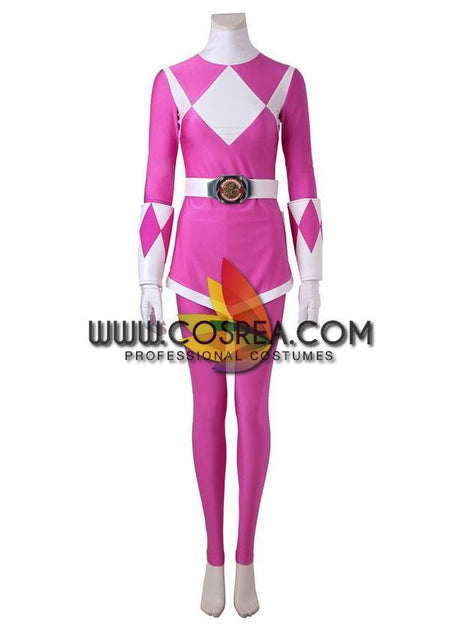 Mighty Morphin Power Rangers Pink Ranger Cosplay Costume - Cosrea Cosplay