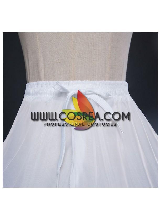 Cosrea Petticoat & Skirt Hoop White 4 Tier Standard Wired Petticoat