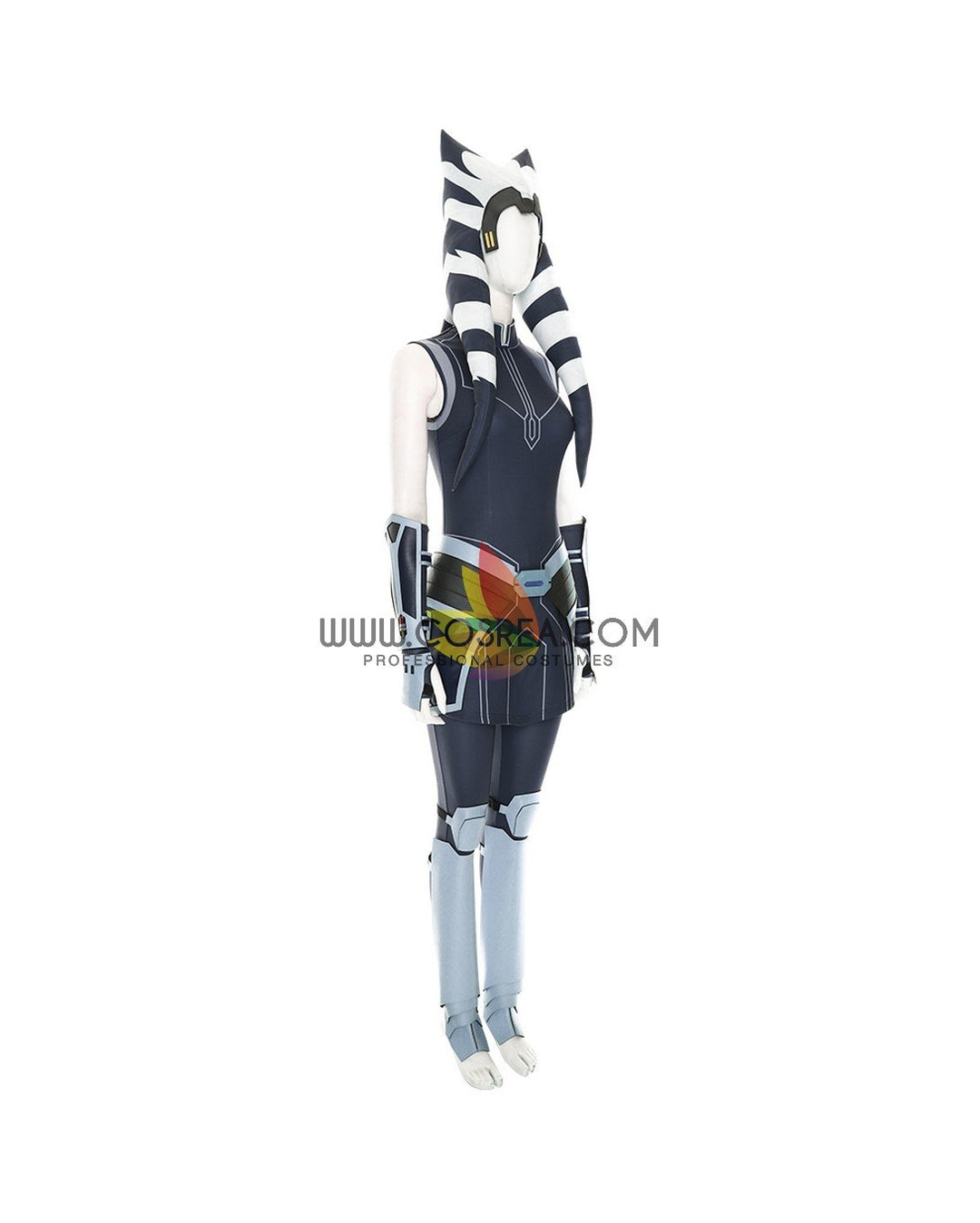 Star Wars The Clone Wars Ahsoka Tano Cosplay Costume - Cosrea Cosplay